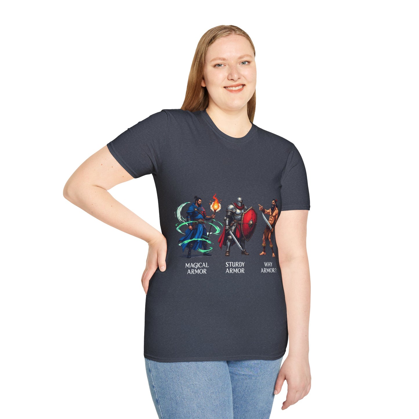 Class Armor Comparison - Softstyle T-Shirt for Men and Women