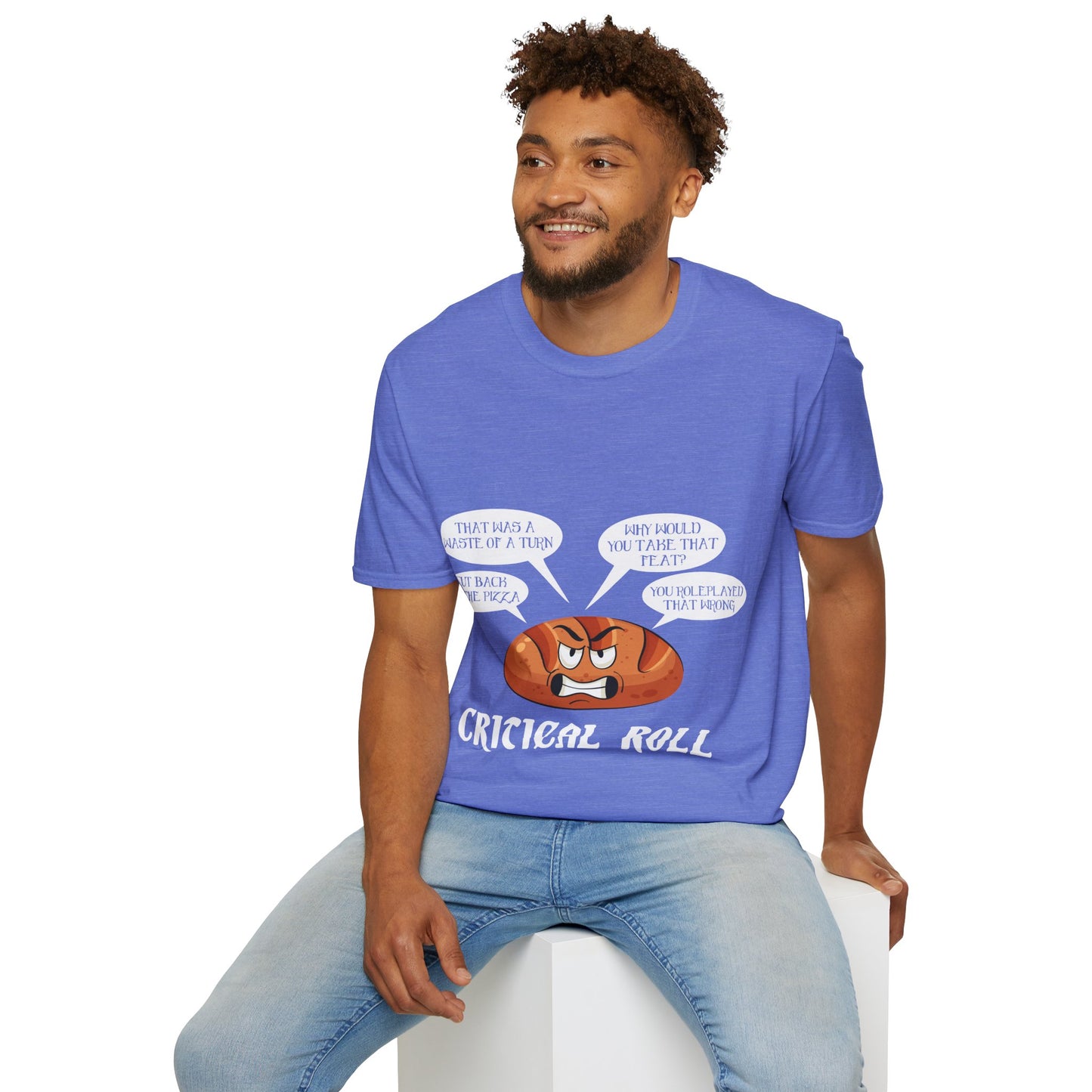 Critical Roll - Softstyle T-Shirt for Men and Women