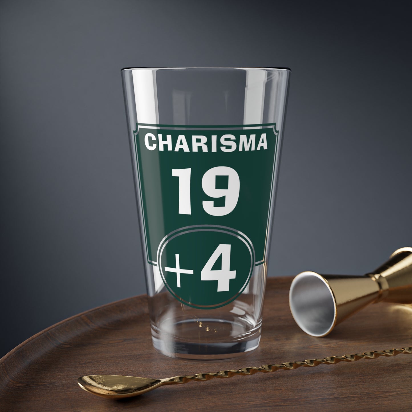 Dungeons & Drafts: The Stat Modifier Pint Glass Set