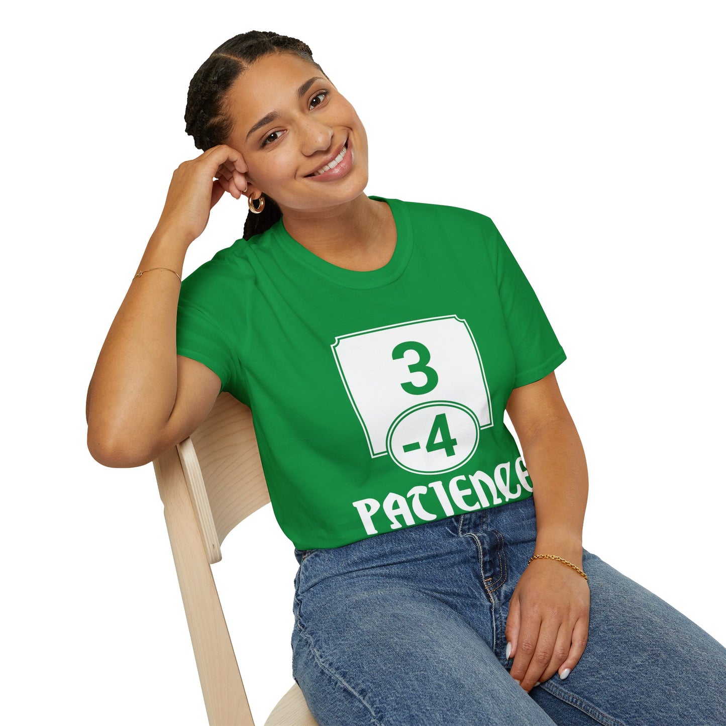 Patience is My Dump Stat - Softstyle T-Shirt for Men and Women