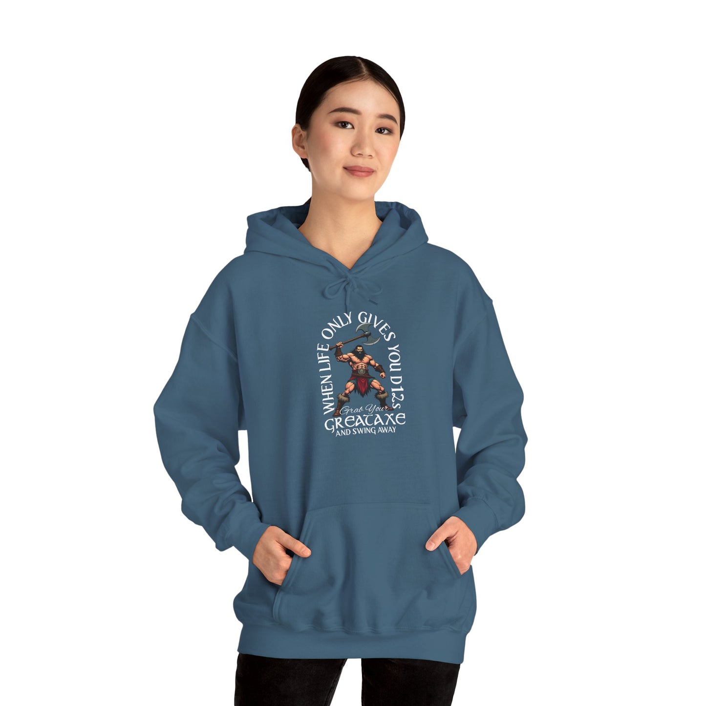 D12 Swing Away - Heavy Blend™ Hooded Sweatshirt for Men and Women
