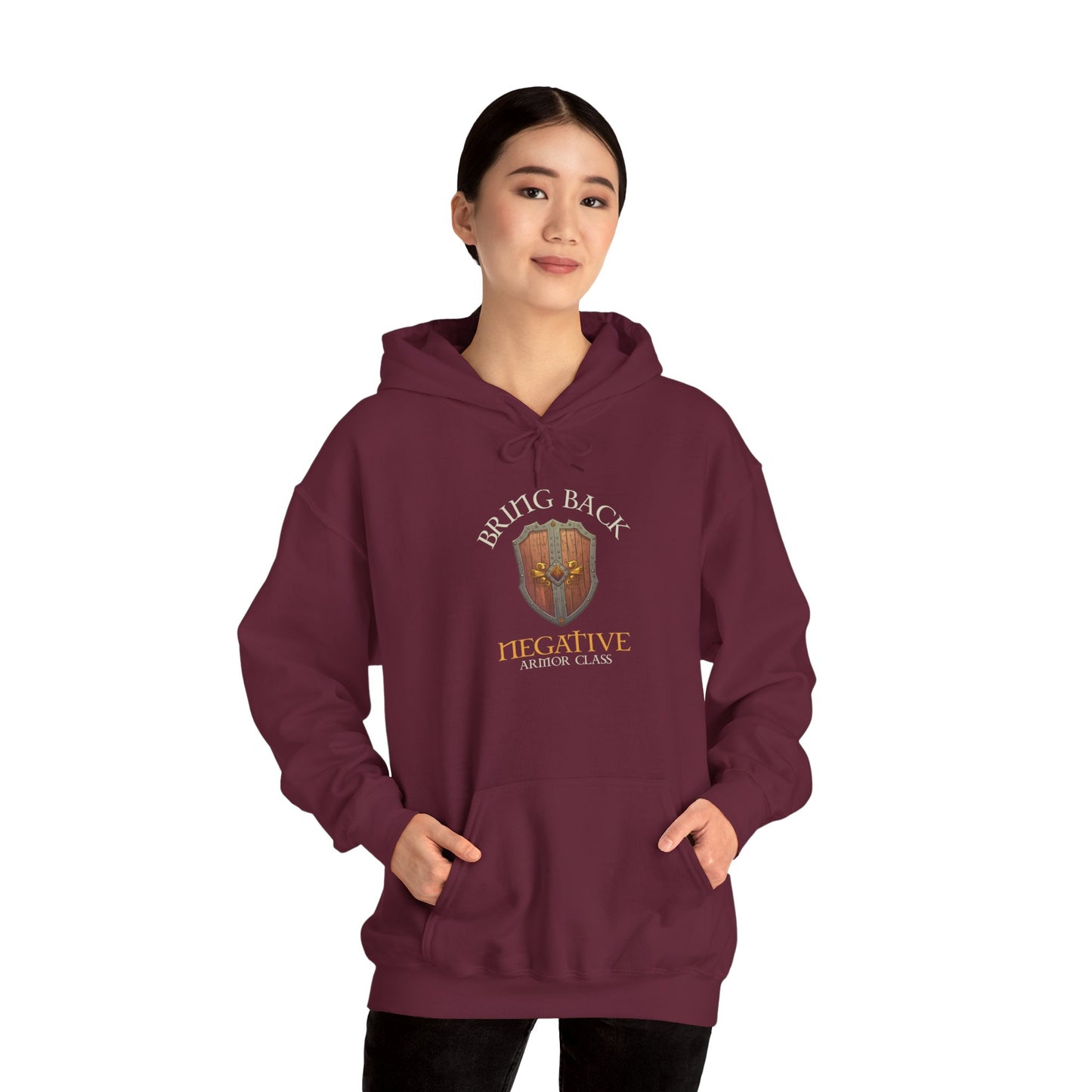 Bring Back Negative Armor Class - Heavy Blend™ Hooded Sweatshirt for Men & Women