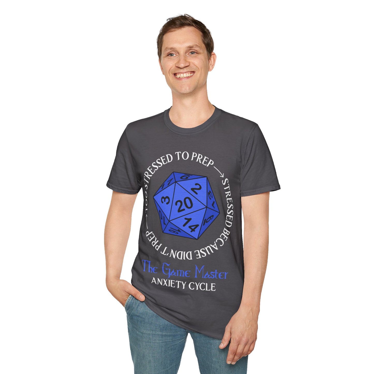The GM Anxiety Cycle - Softstyle T-Shirt for Men and Women