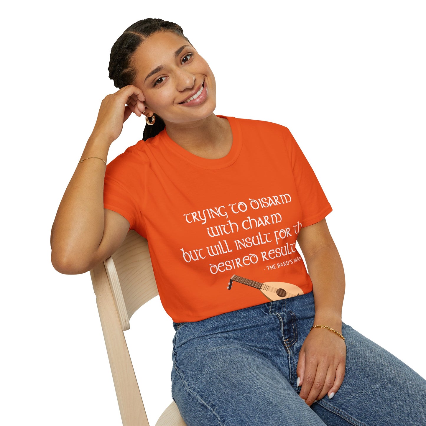 Bard Mantra - Softstyle T-Shirt for Men and Women
