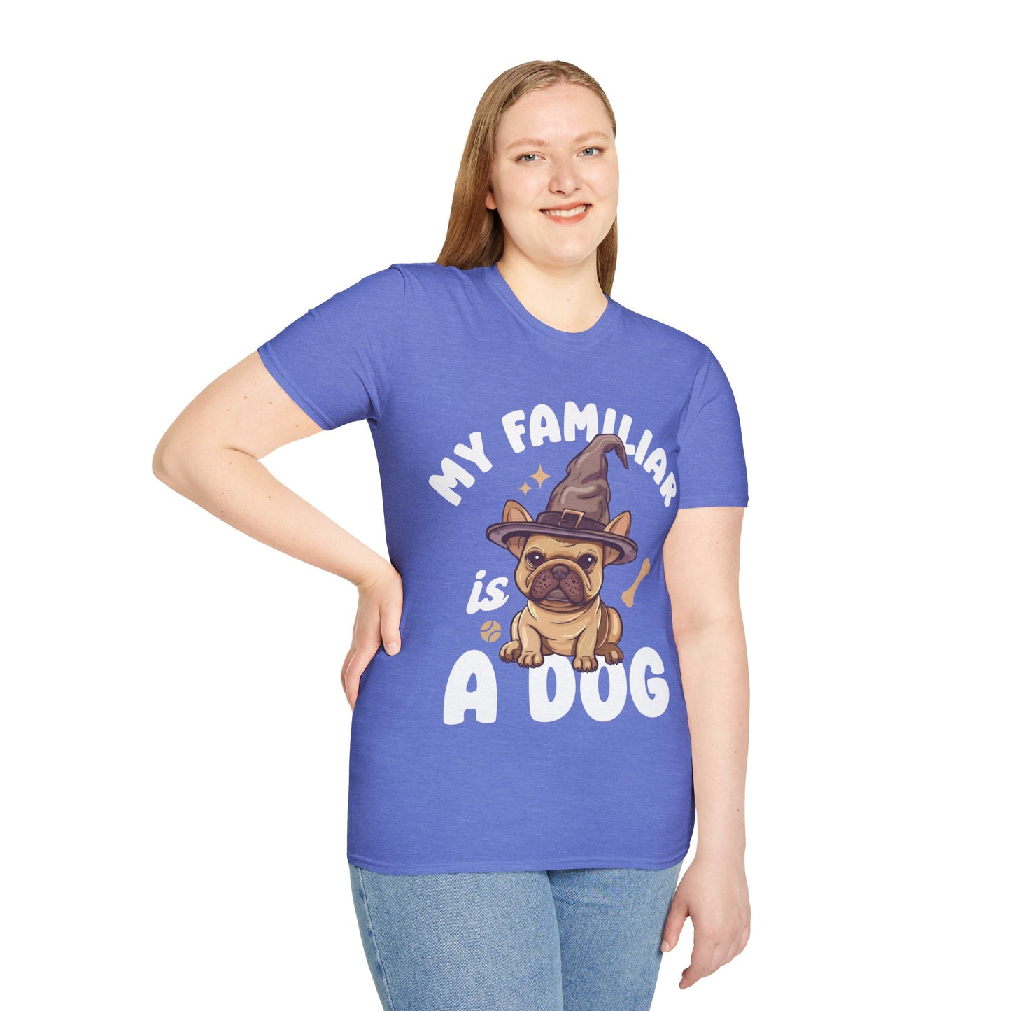 My Familiar is a Dog - Unisex Softstyle T-Shirt