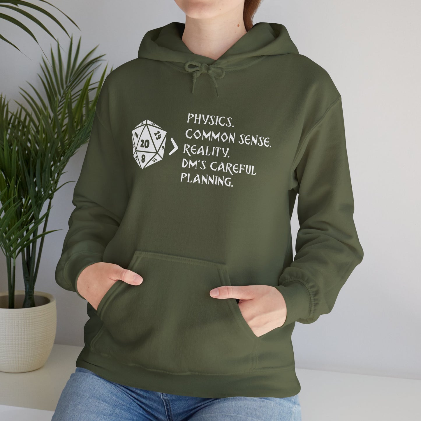 Natural 20 is Greater Than - Heavy Blend™ Hoodie for Men and Women