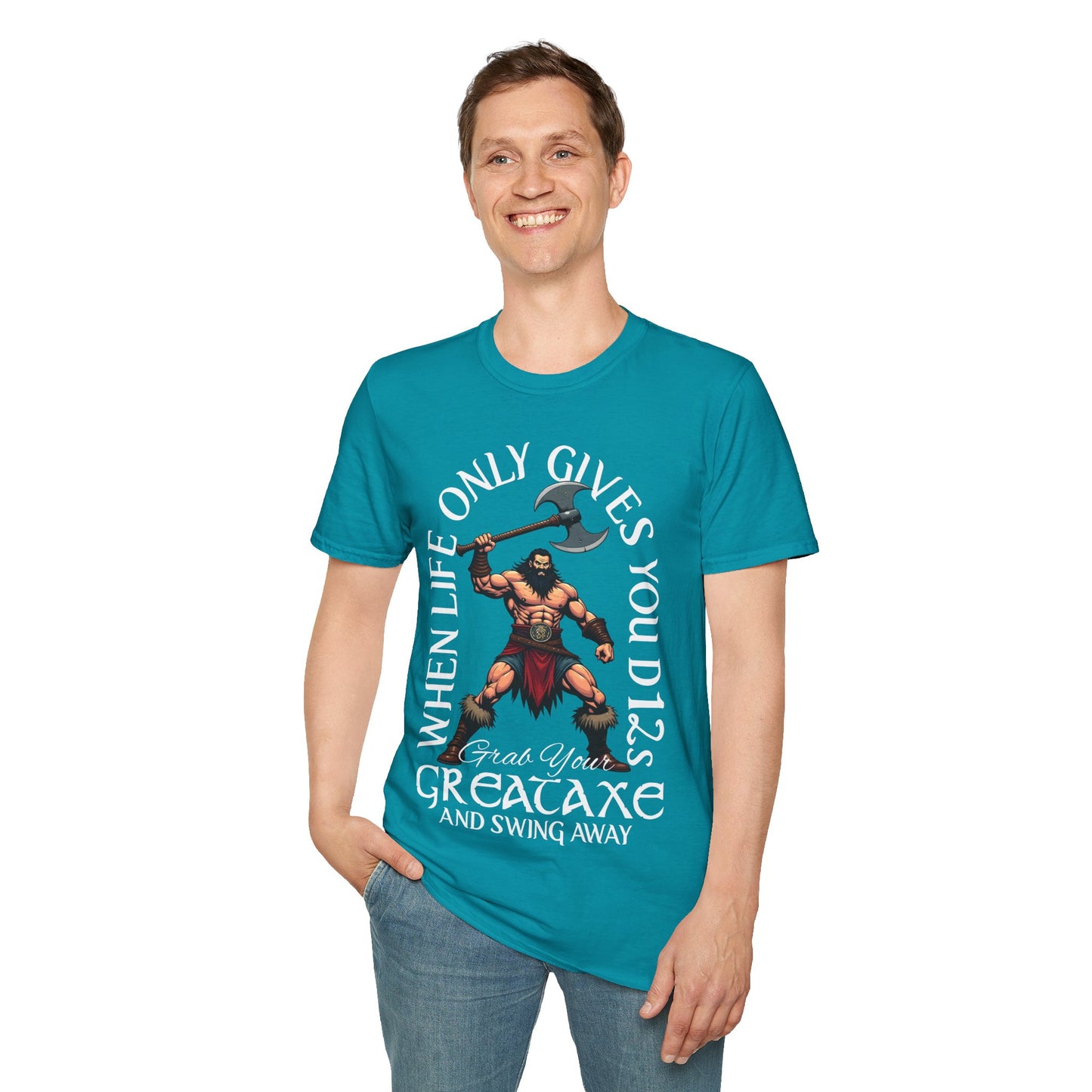 D12 Swing Away - Softstyle T-Shirt for Men and Women