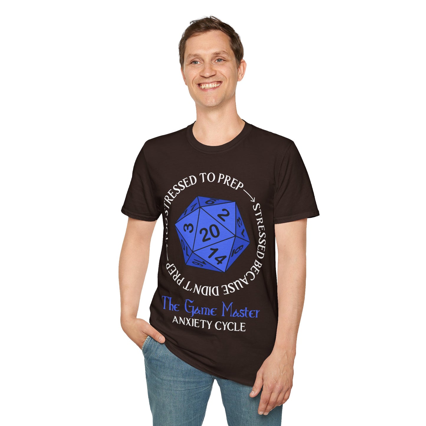 The GM Anxiety Cycle - Softstyle T-Shirt for Men and Women