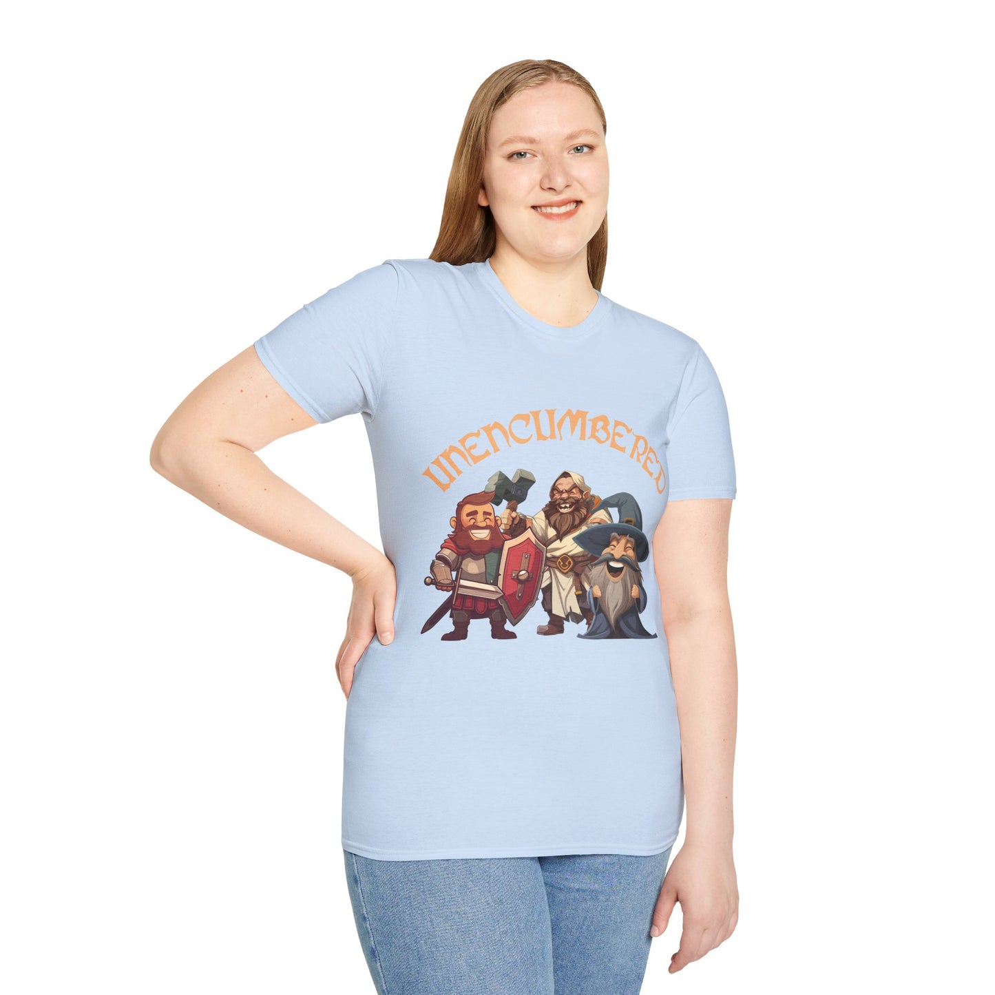Unencumbered - Softstyle T-Shirt for Men and Women
