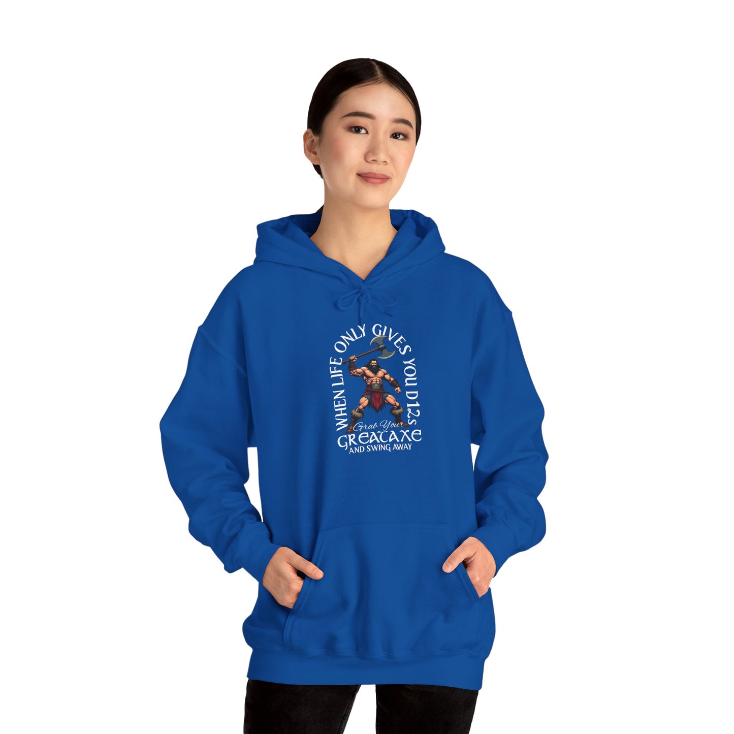 D12 Swing Away - Heavy Blend™ Hooded Sweatshirt for Men and Women