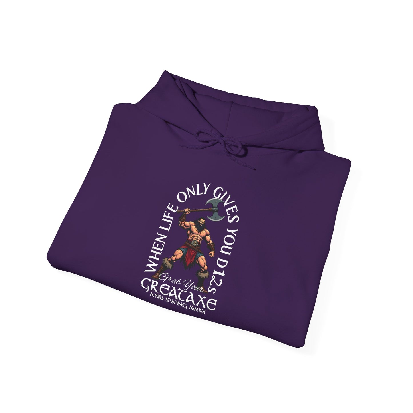 D12 Swing Away - Heavy Blend™ Hooded Sweatshirt for Men and Women