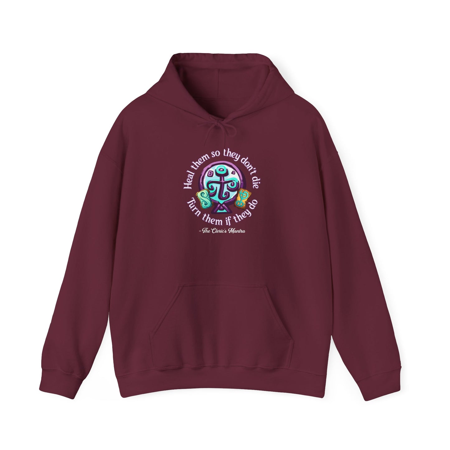 Cleric's Mantra - Heavy Blend™ Hoodie for Men and Women