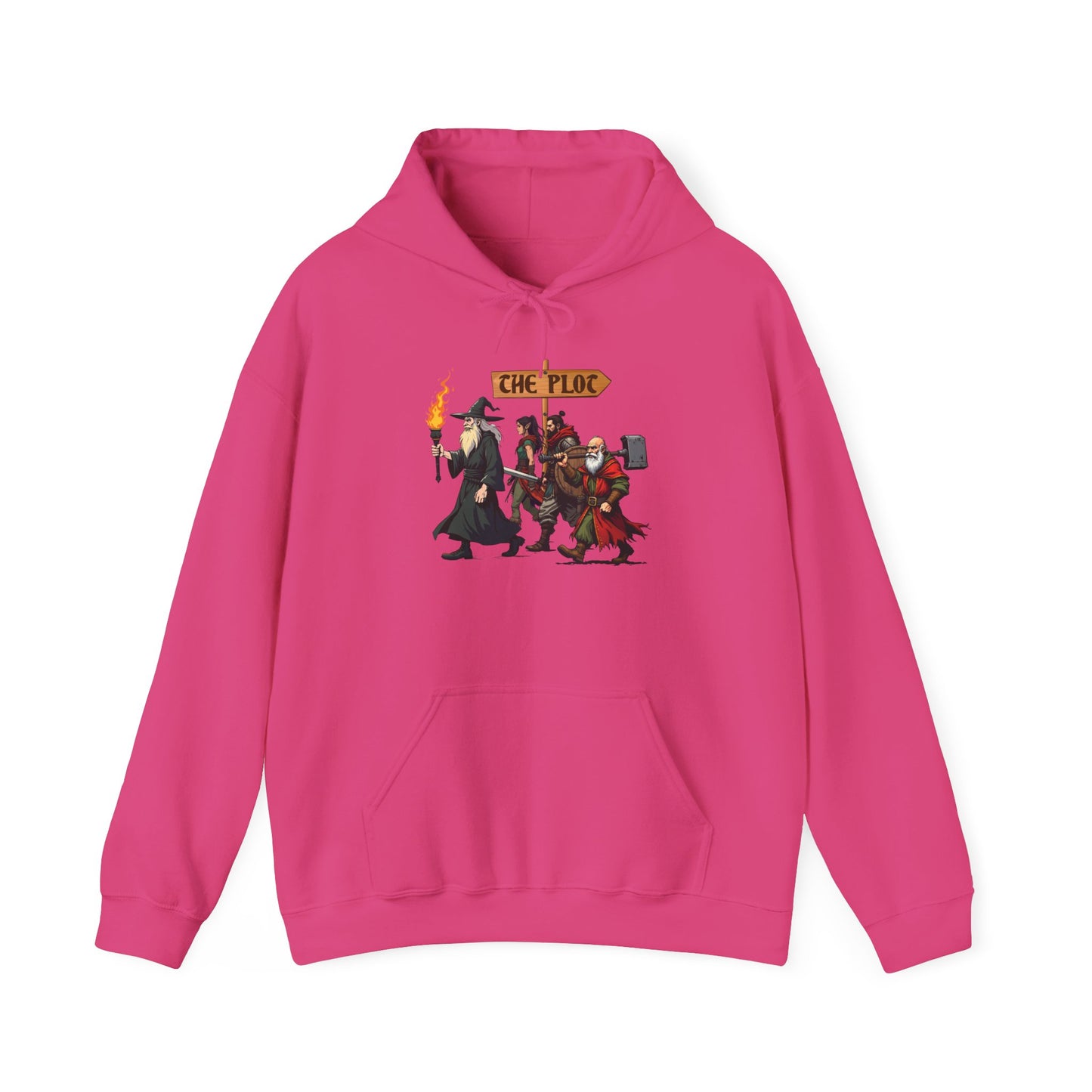 Missing the Plot - Heavy Blend™ Hooded Sweatshirt for Men and Women