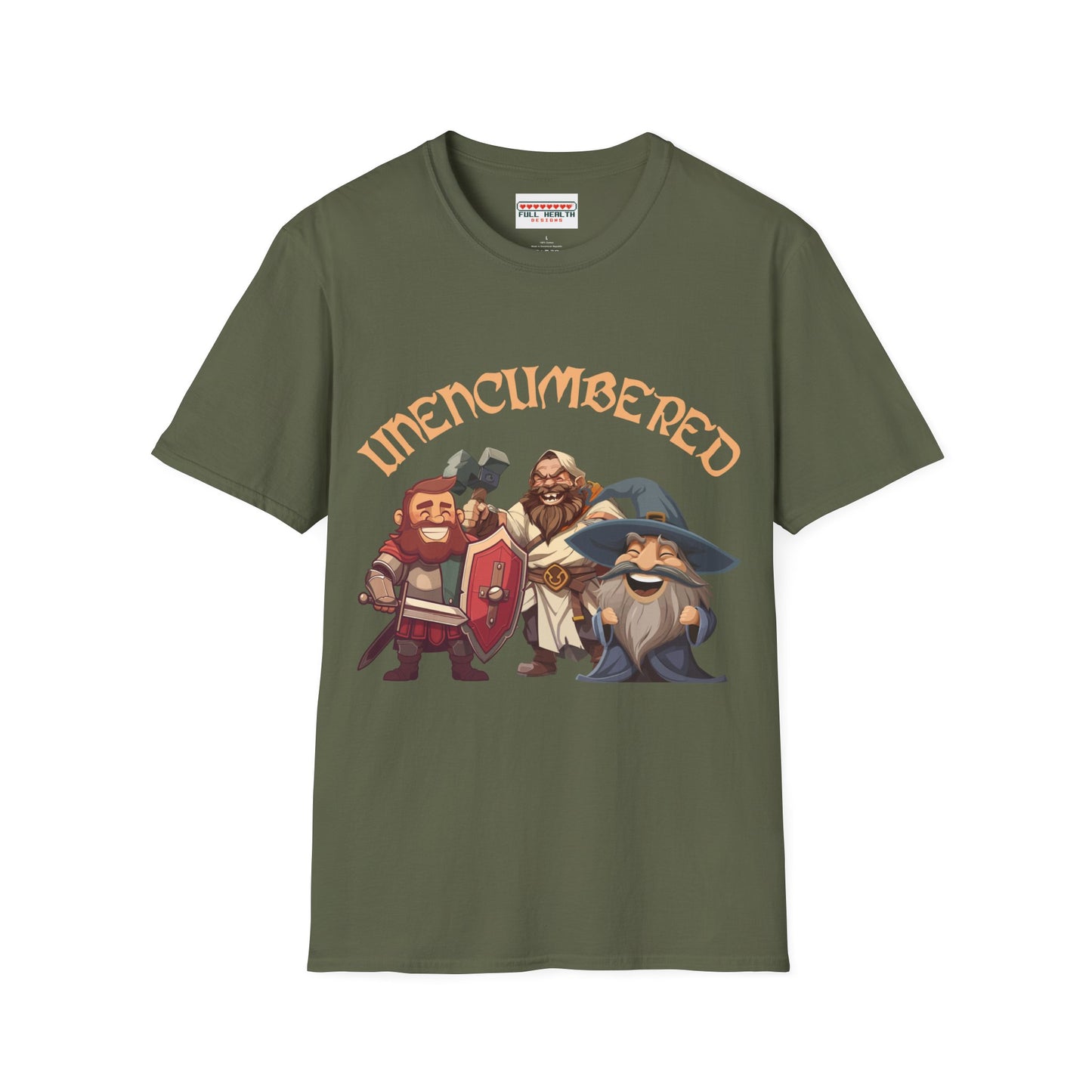 Unencumbered - Softstyle T-Shirt for Men and Women