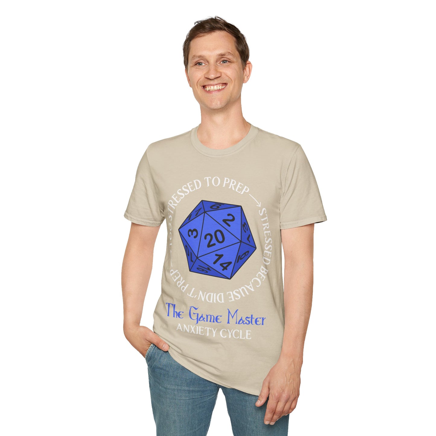 The GM Anxiety Cycle - Softstyle T-Shirt for Men and Women