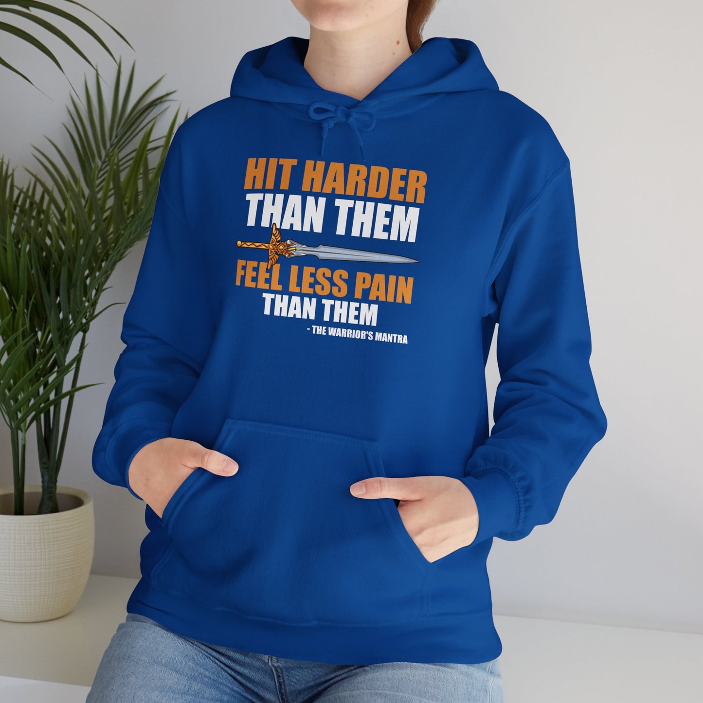 Warrior's Mantra - Heavy Blend™ Hoodie for Men and Women