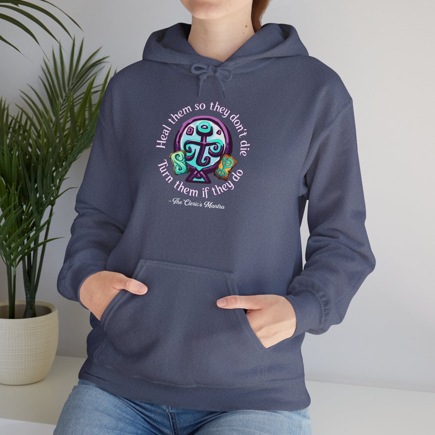 Cleric's Mantra - Heavy Blend™ Hoodie for Men and Women