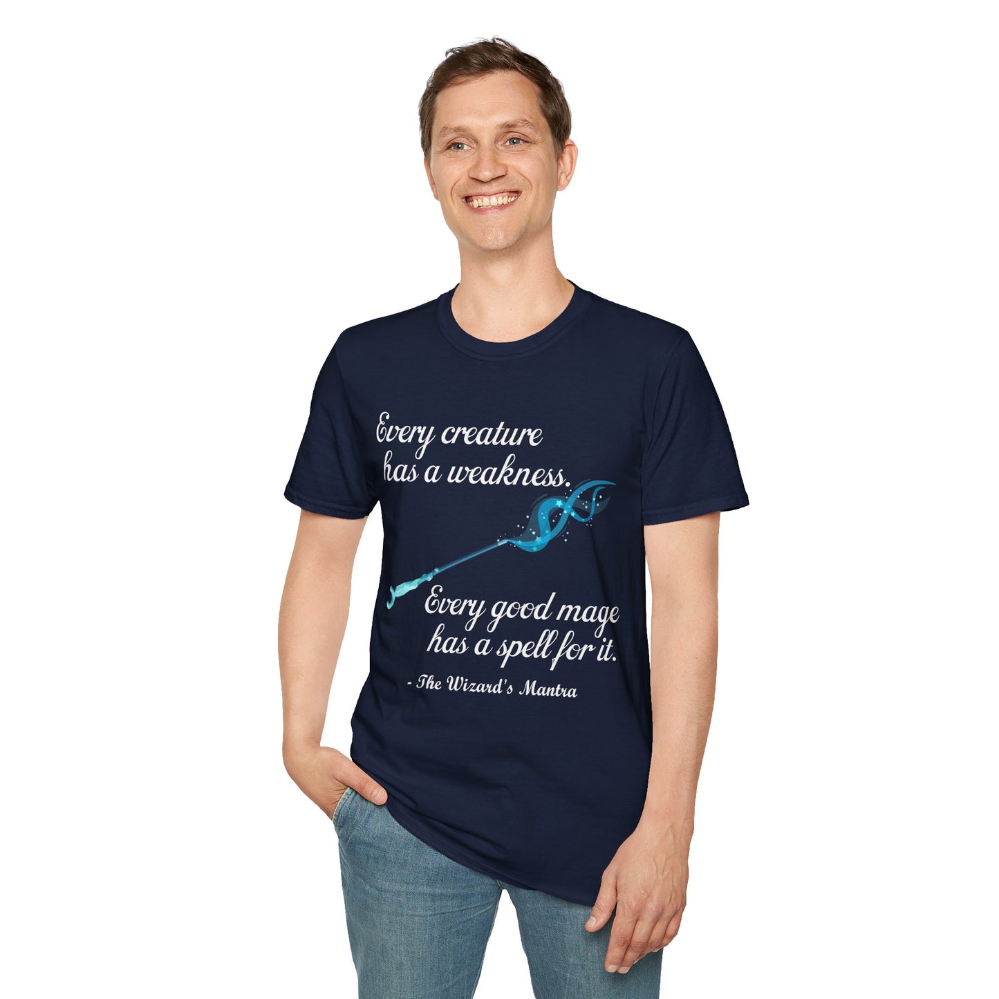 Wizard's Mantra - Softstyle T-Shirt for Men and Women