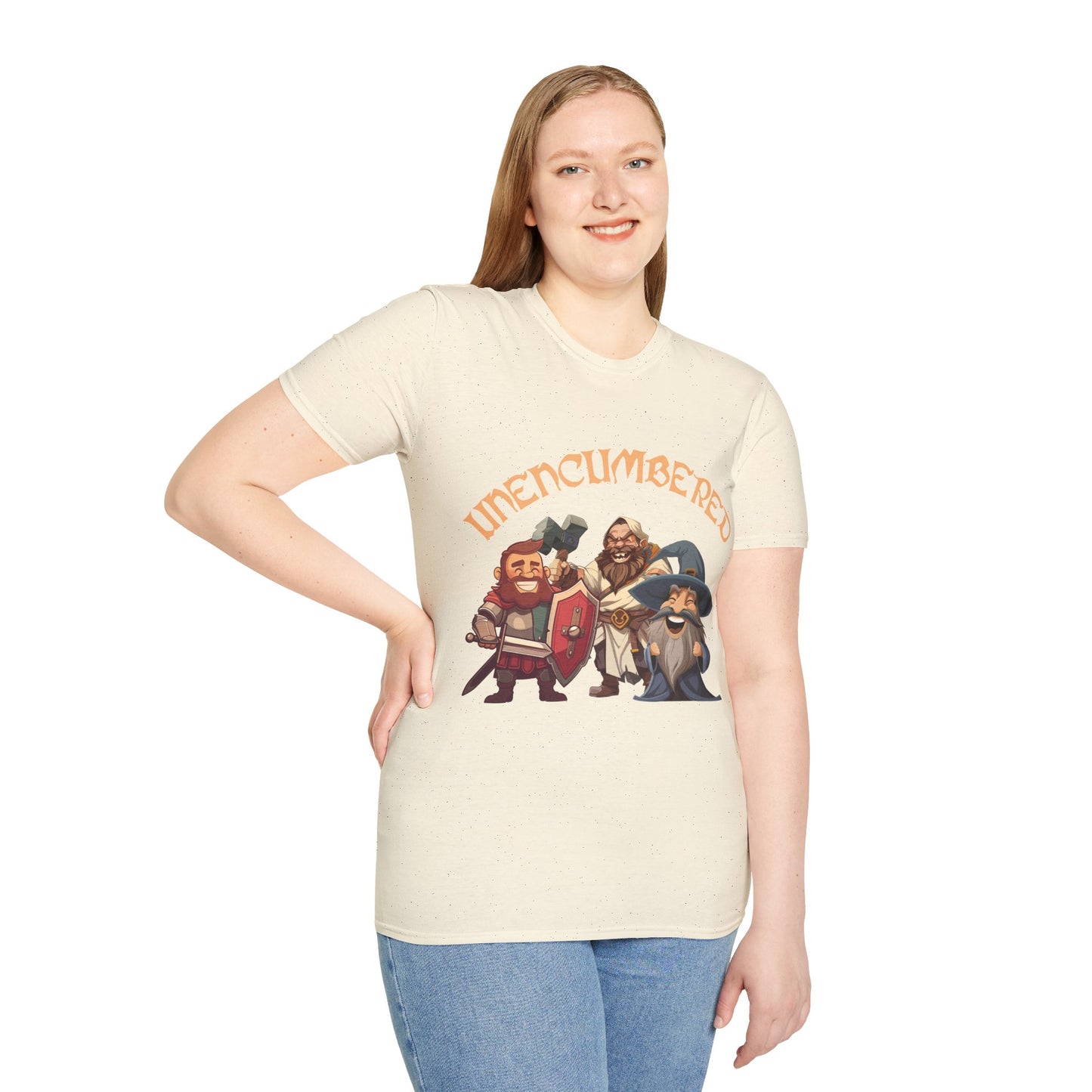 Unencumbered - Softstyle T-Shirt for Men and Women