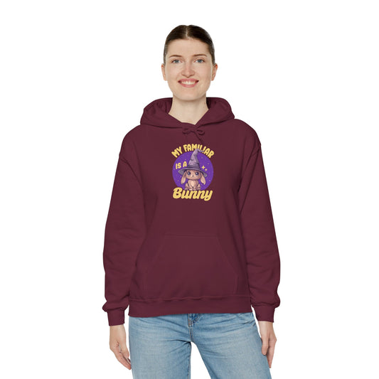 My Familiar is a Bunny - Heavy Blend™ Hoodie for Men and Women Printify