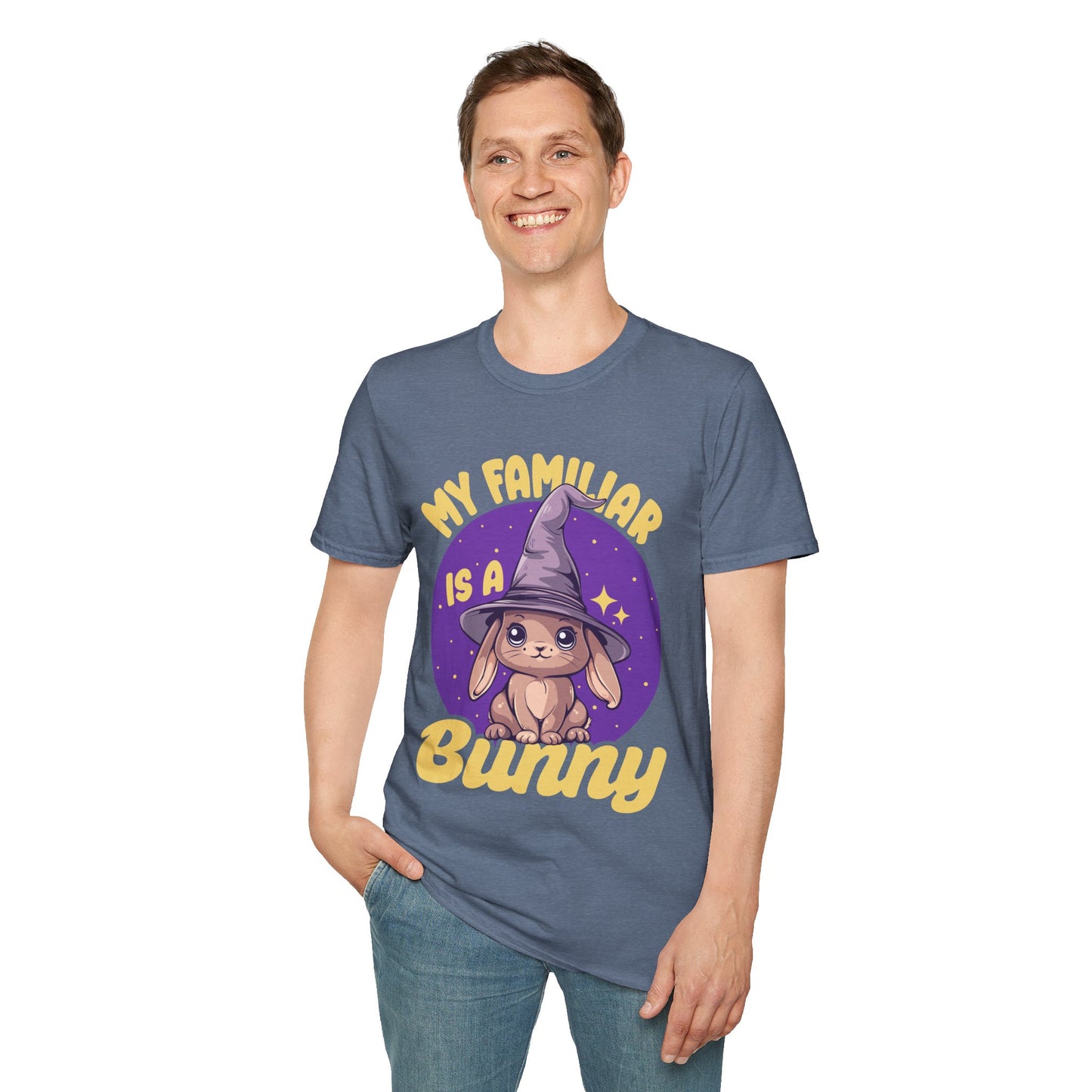 My Familiar is a Bunny - Softstyle T-Shirt for Men and Women