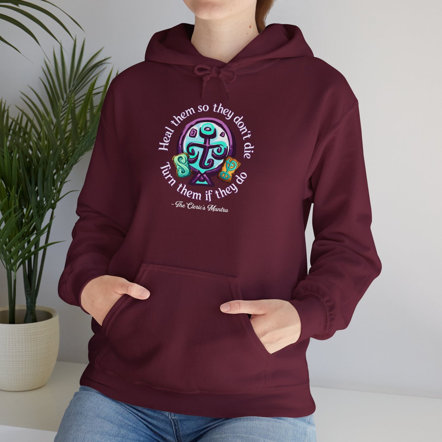 Cleric's Mantra - Heavy Blend™ Hoodie for Men and Women