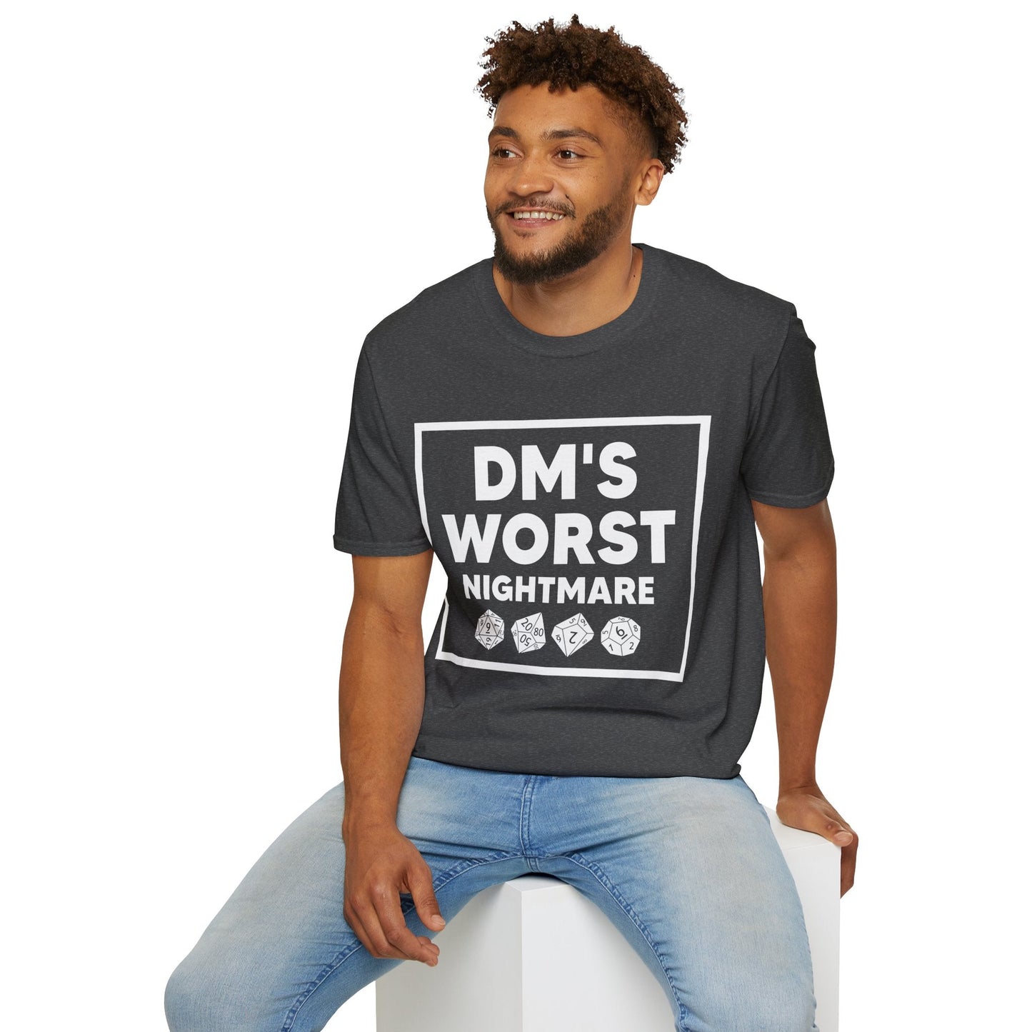 DM's Worst Nightmare - Softstyle T-Shirt for Men and Women Printify