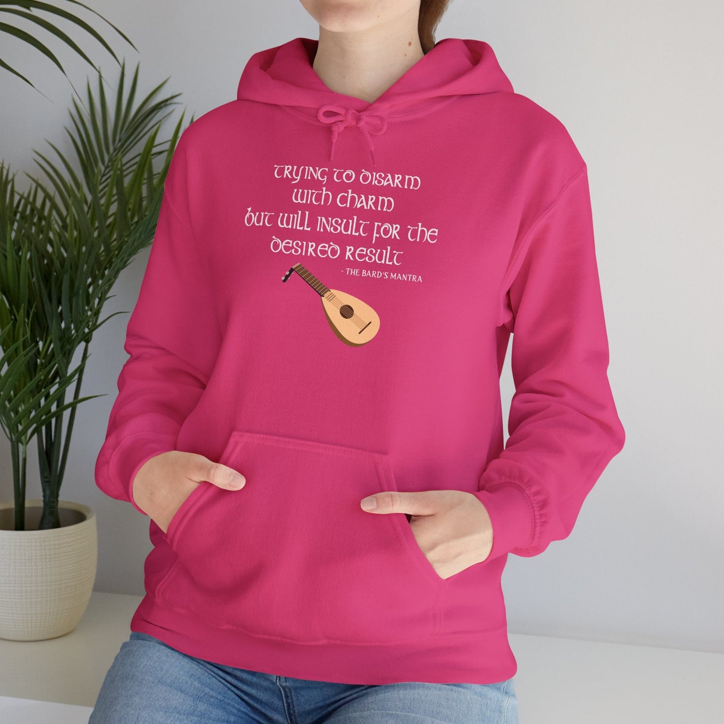 Bard's Mantra - Heavy Blend™ Hooded Sweatshirt for Men and Women Printify