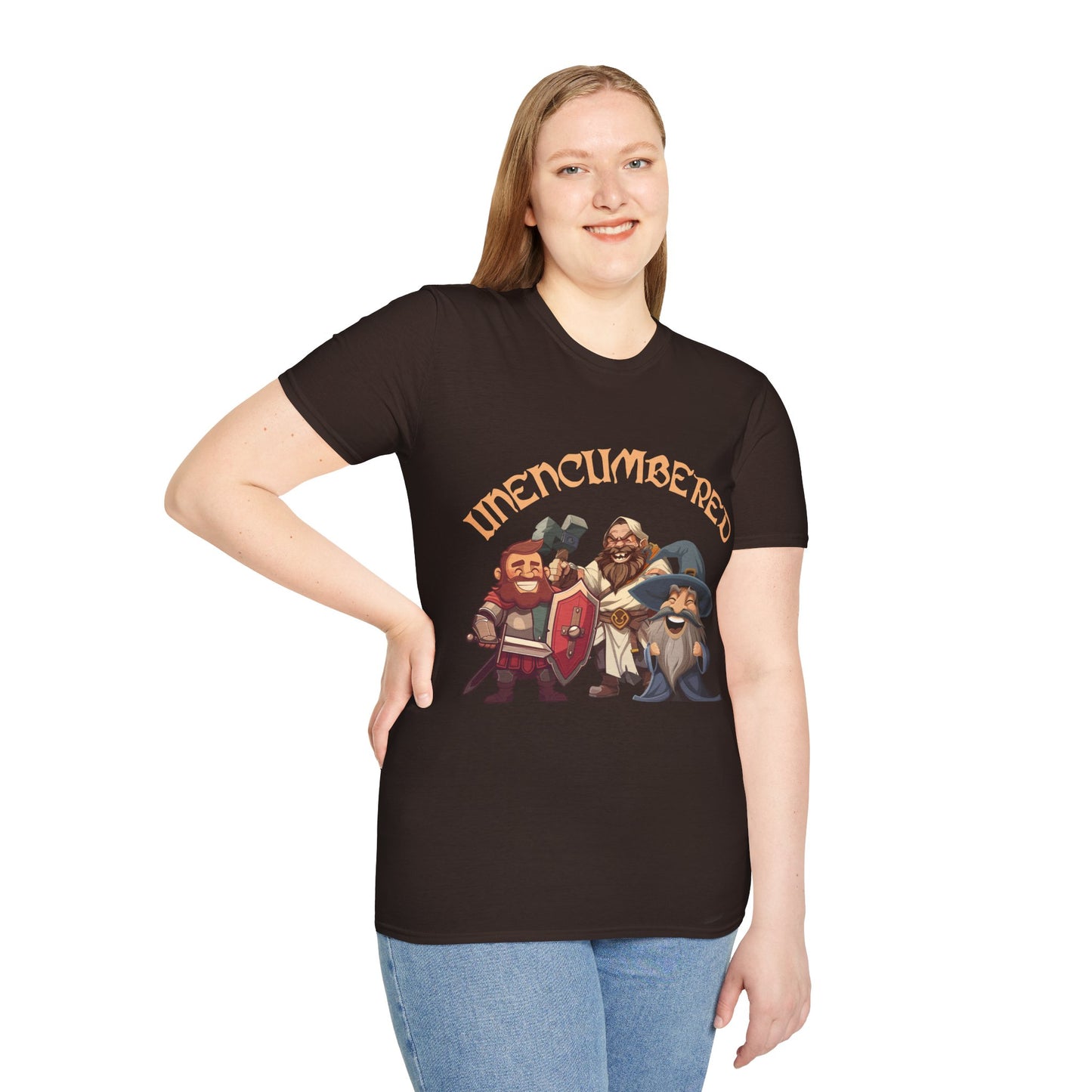 Unencumbered - Softstyle T-Shirt for Men and Women