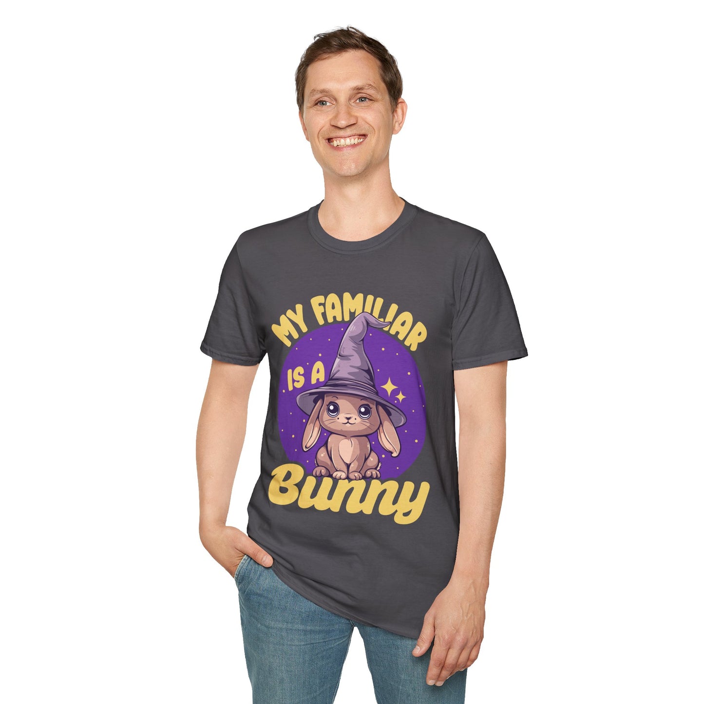 My Familiar is a Bunny - Softstyle T-Shirt for Men and Women