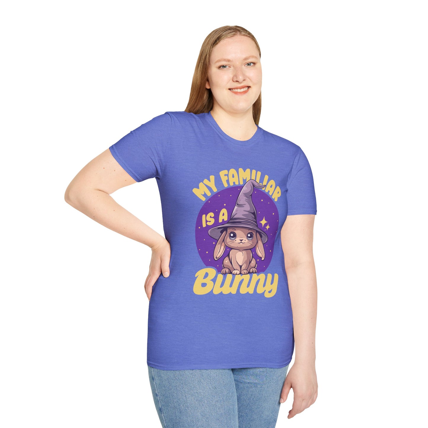 My Familiar is a Bunny - Softstyle T-Shirt for Men and Women