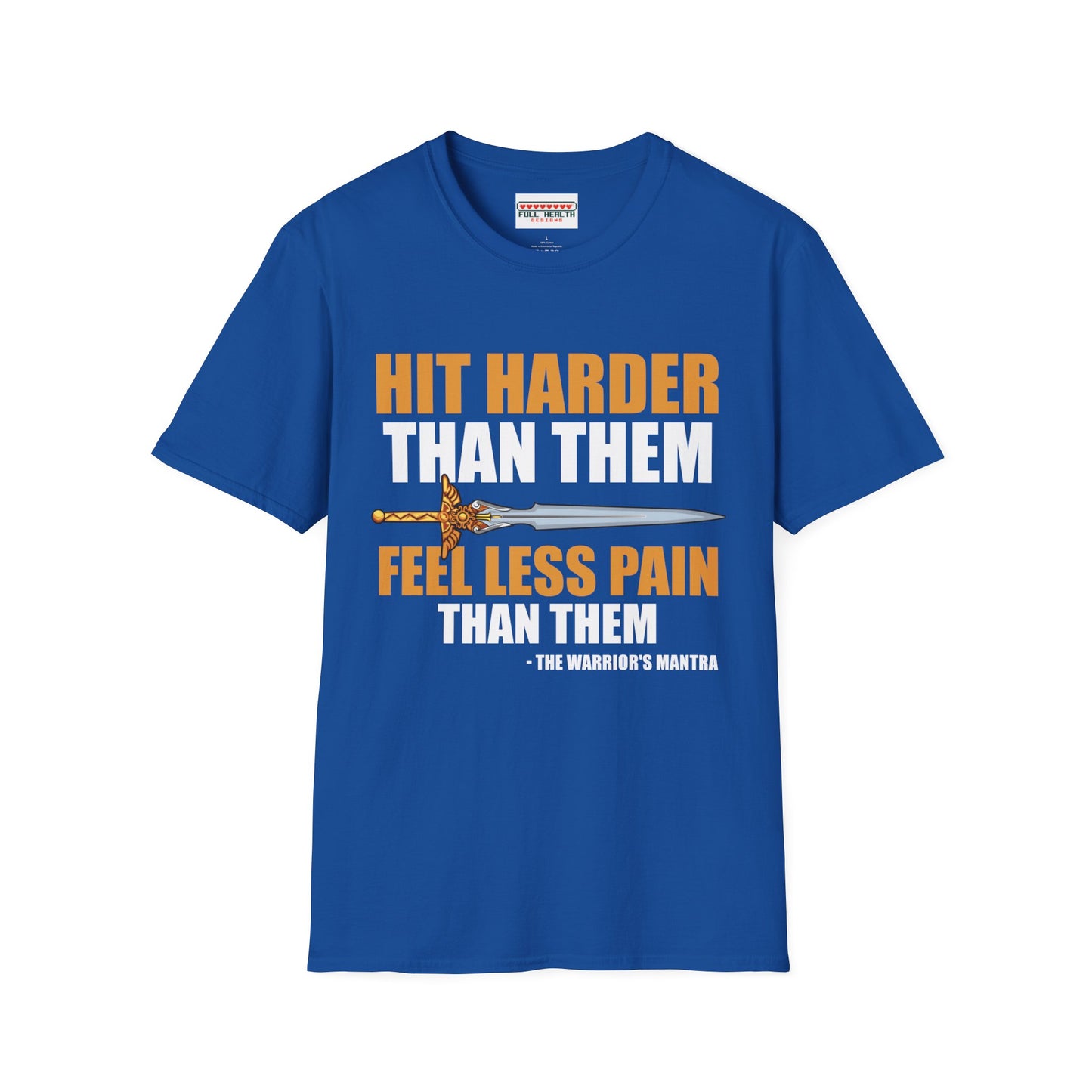 Warrior Mantra - Softstyle T-Shirt for Men and Women