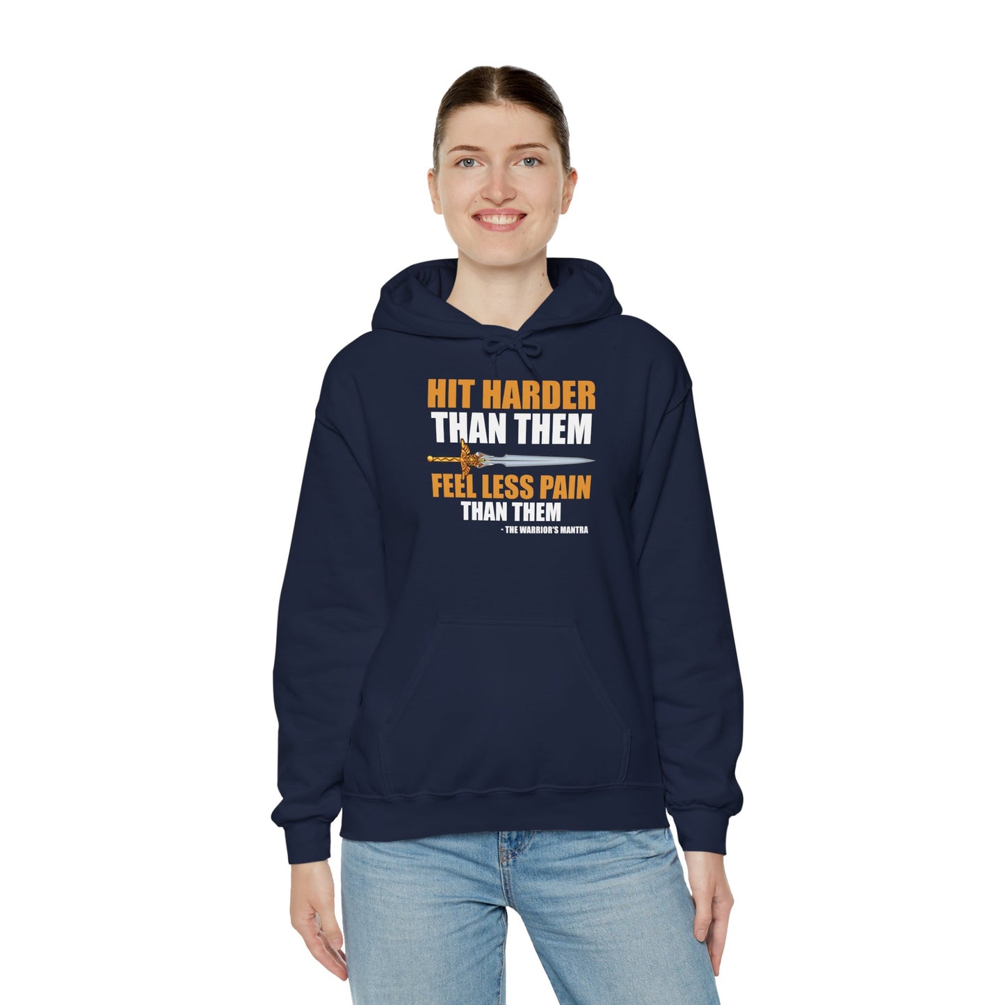 Warrior's Mantra - Heavy Blend™ Hoodie for Men and Women