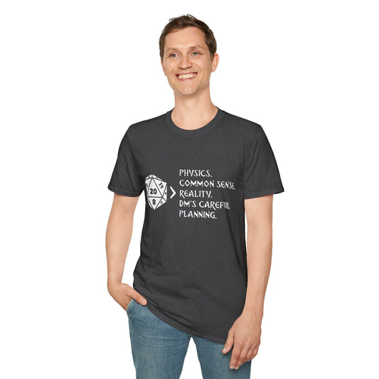 Natural 20 is Greater Than - Unisex Softstyle T-Shirt Printify