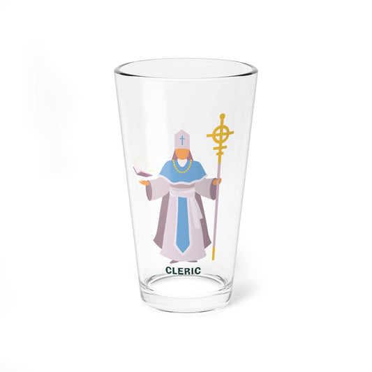 "The Divine Draft" CLERIC Pint Glass Printify