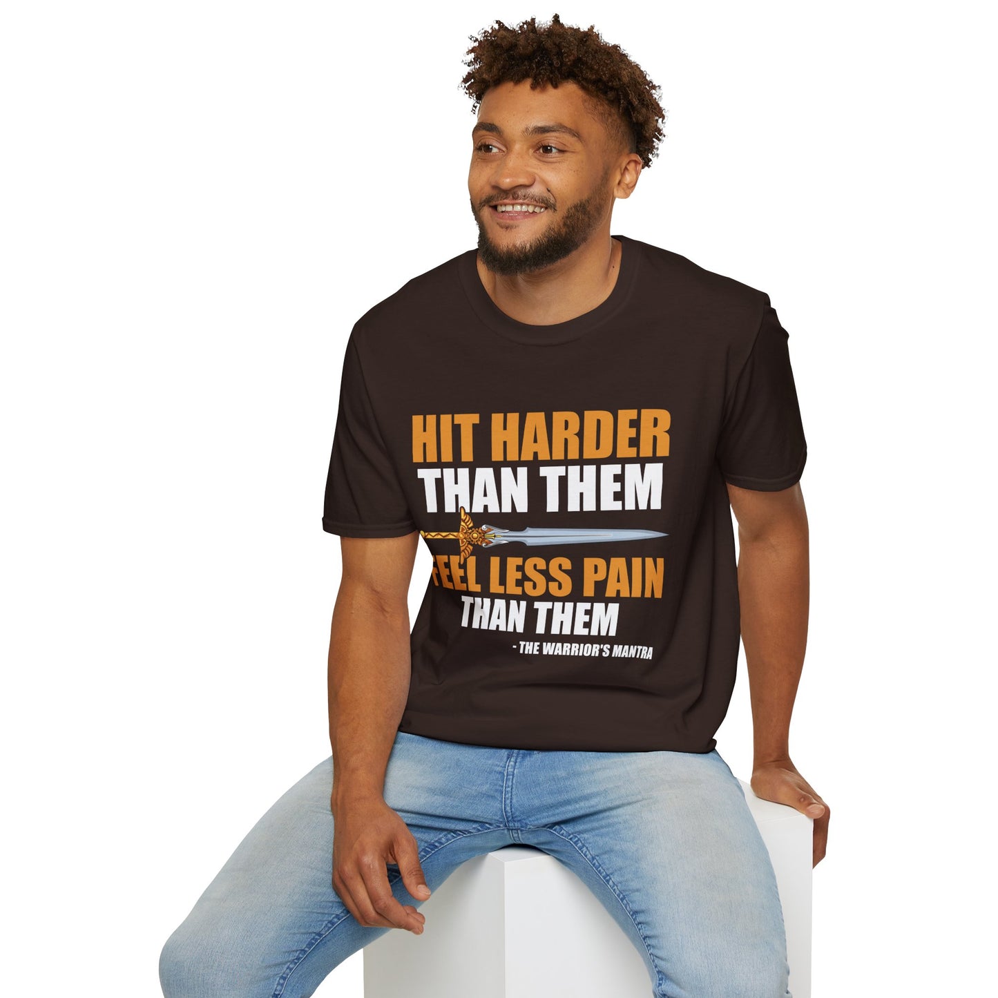 Warrior Mantra - Softstyle T-Shirt for Men and Women