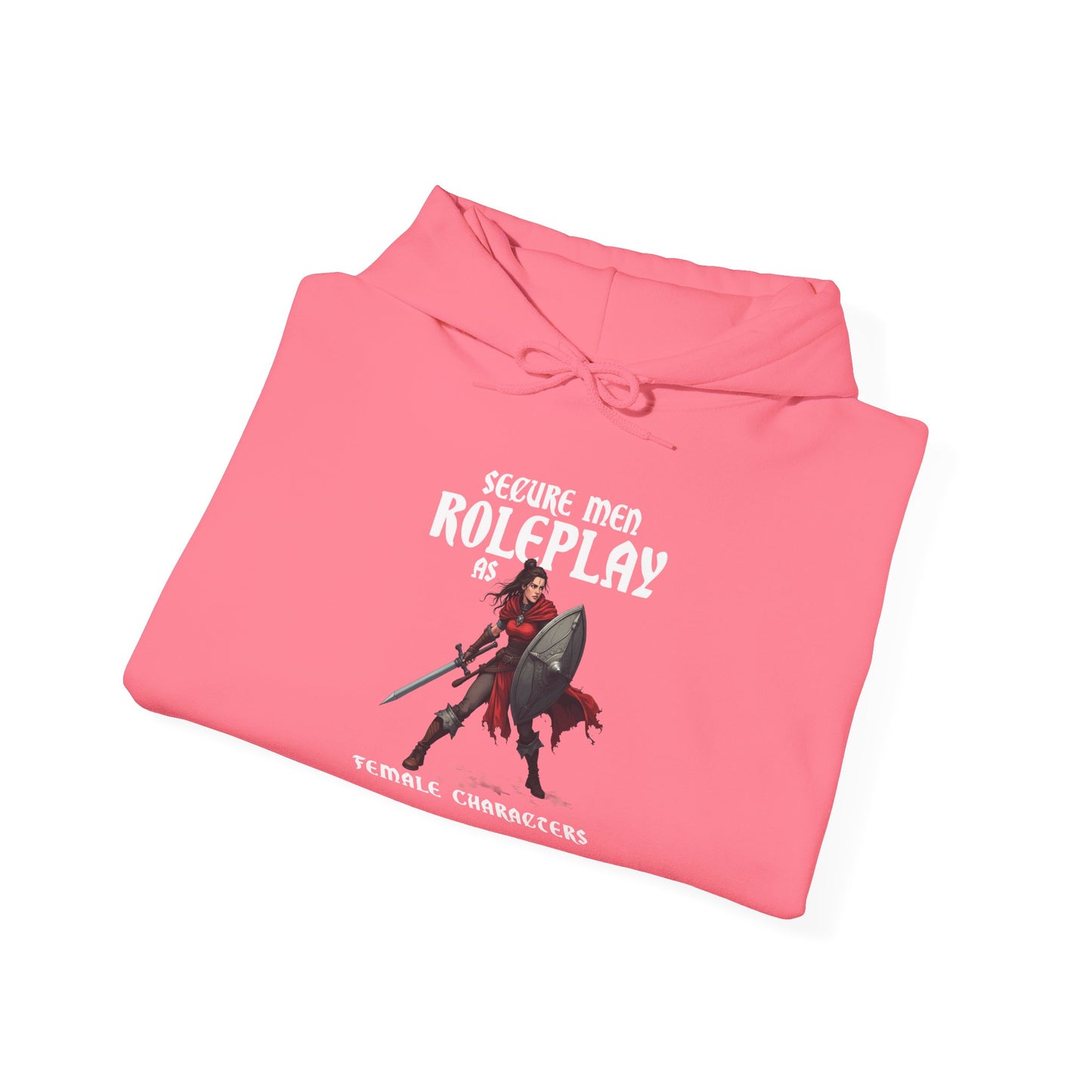 Secure Men Roleplay as Women - Heavy Blend™ Hooded Sweatshirt for Men and Women