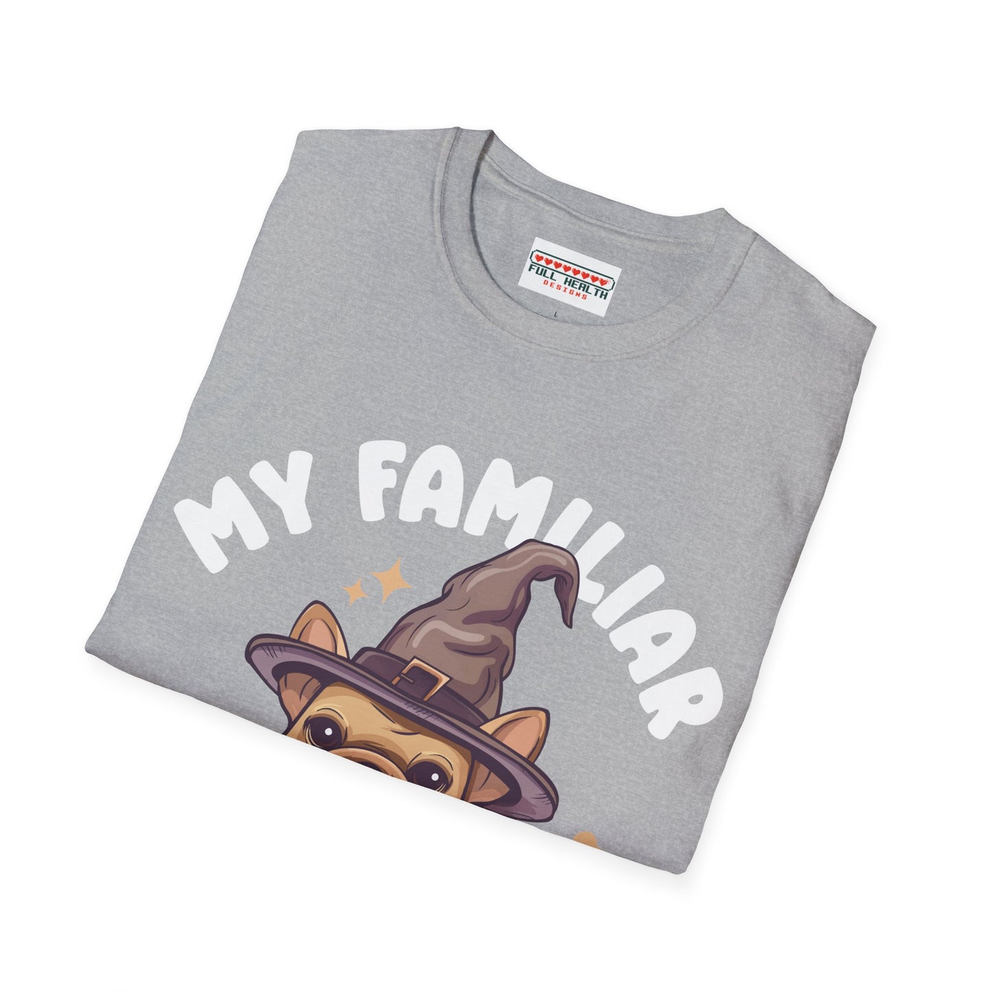 My Familiar is a Dog - Unisex Softstyle T-Shirt