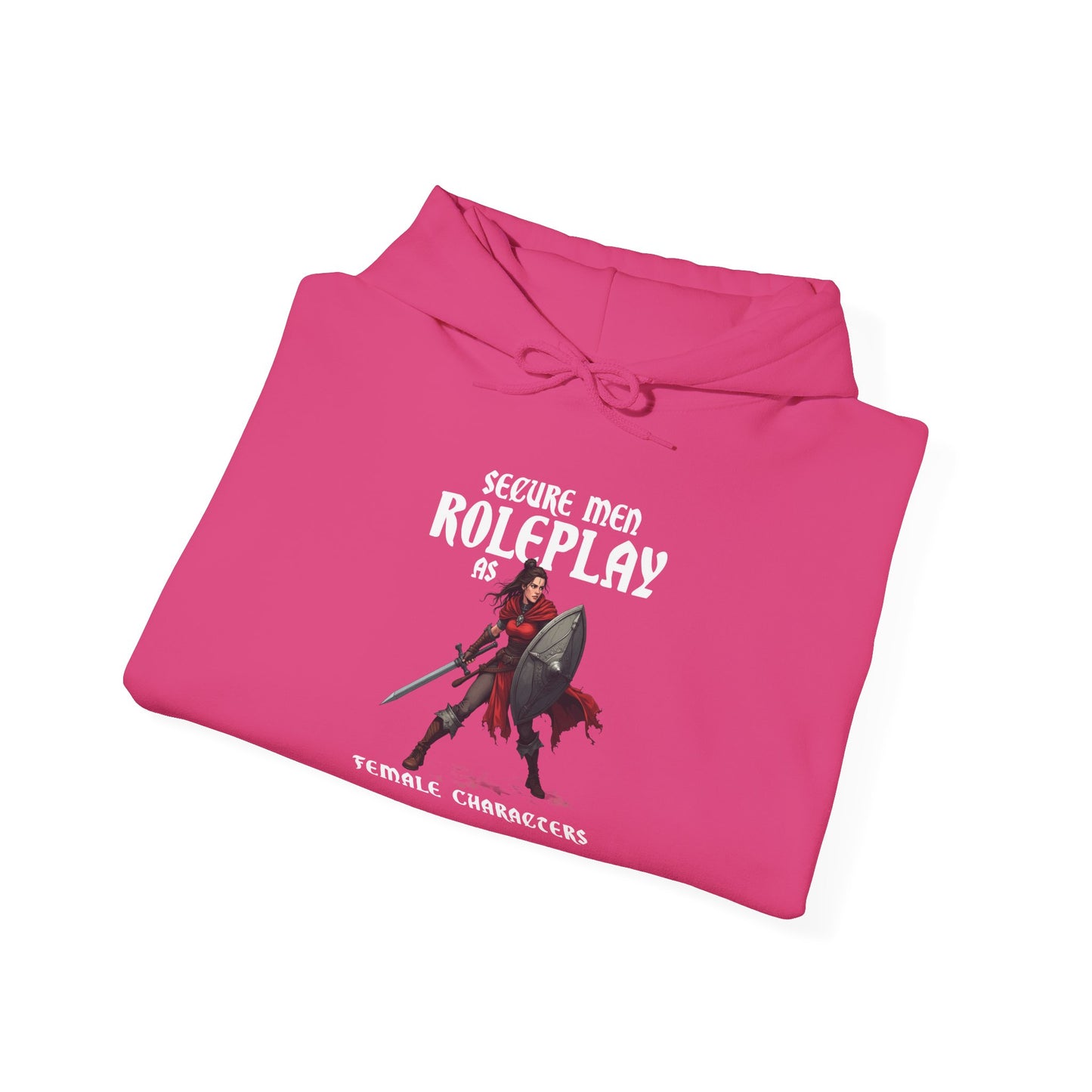 Secure Men Roleplay as Women - Heavy Blend™ Hooded Sweatshirt for Men and Women