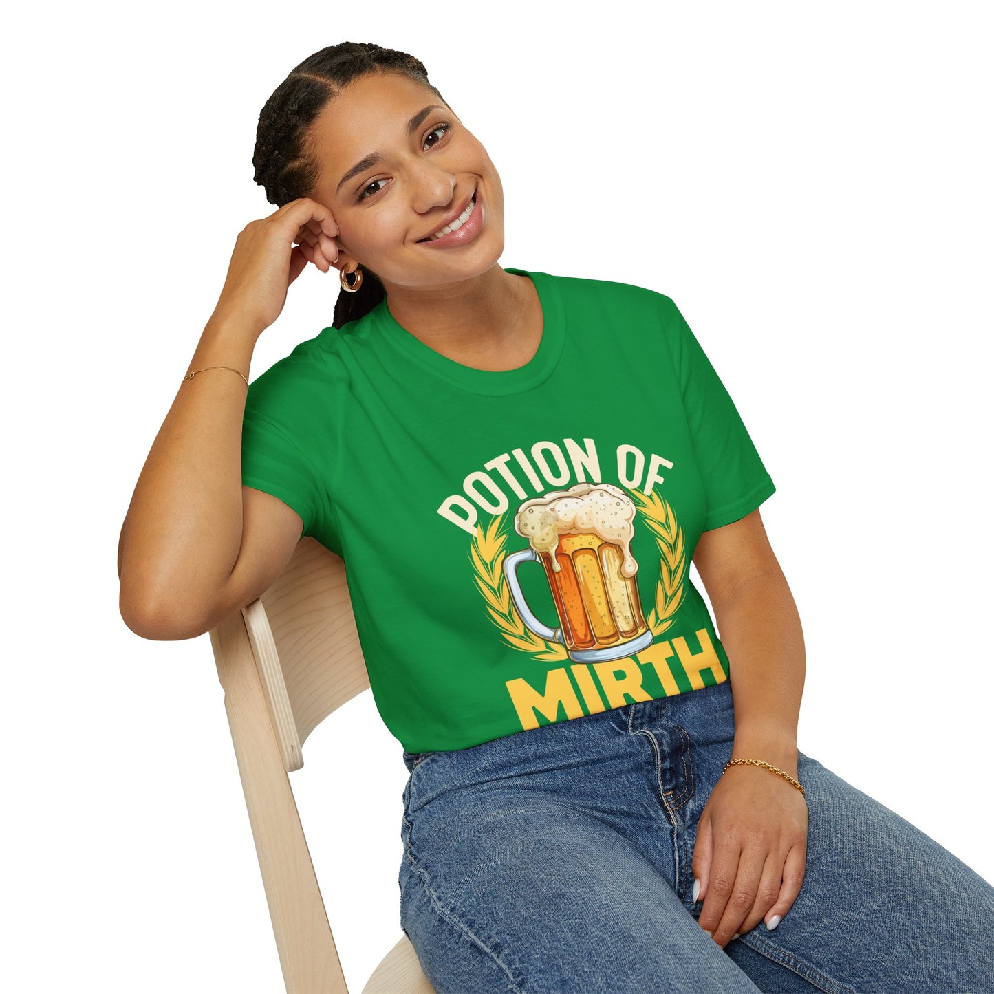 Potion of Mirth - Softstyle T-Shirt for Men or Women