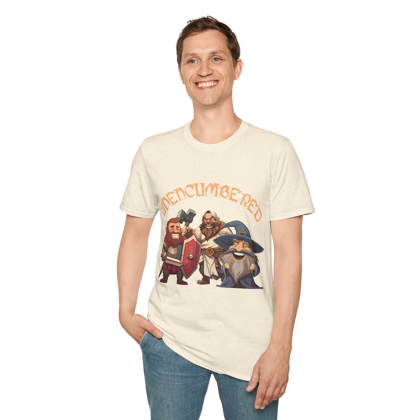 Unencumbered - Softstyle T-Shirt for Men and Women