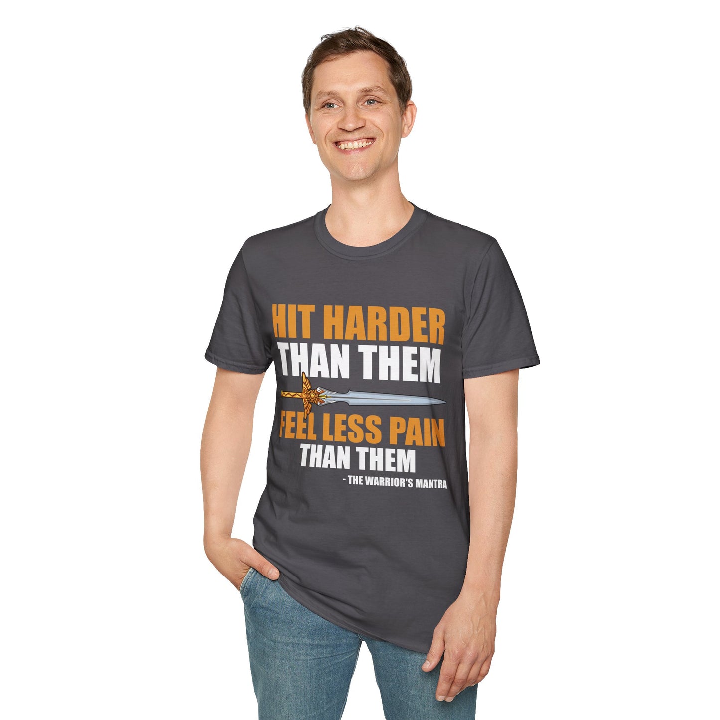 Warrior Mantra - Softstyle T-Shirt for Men and Women