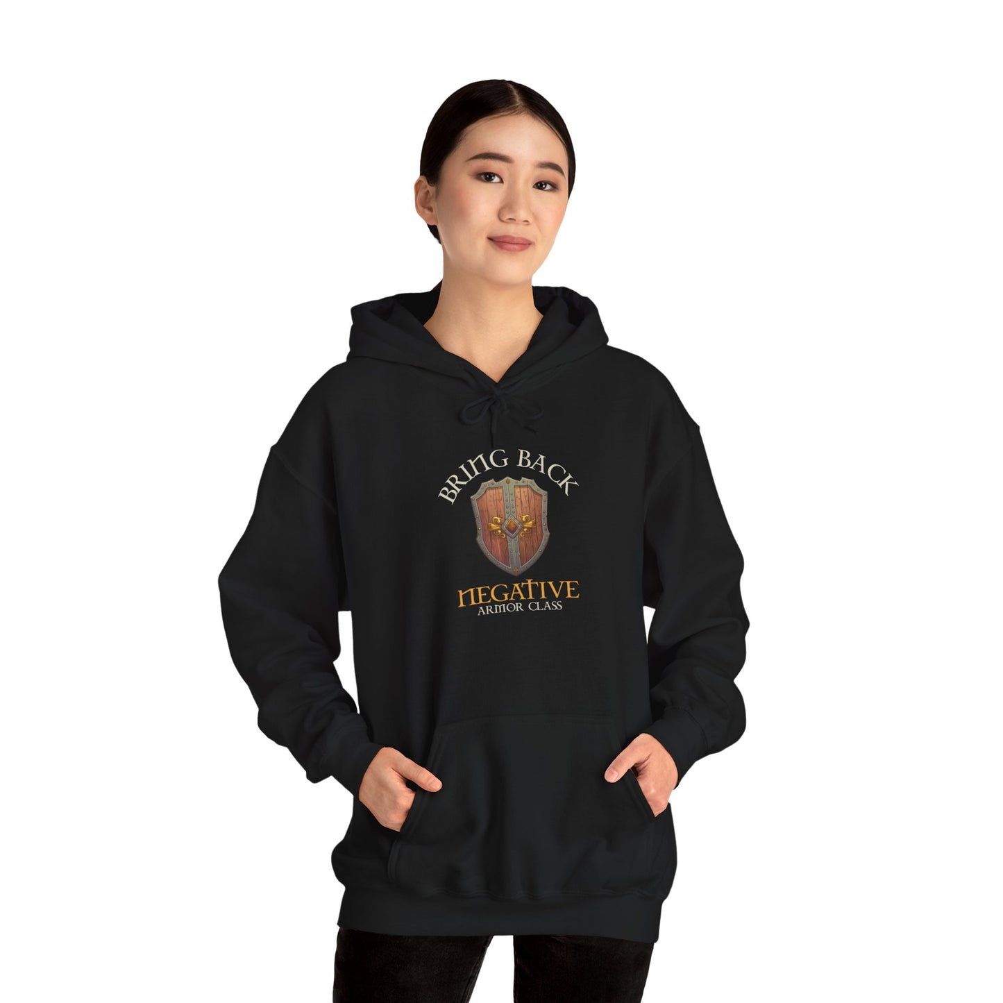 Bring Back Negative Armor Class - Heavy Blend™ Hooded Sweatshirt for Men & Women