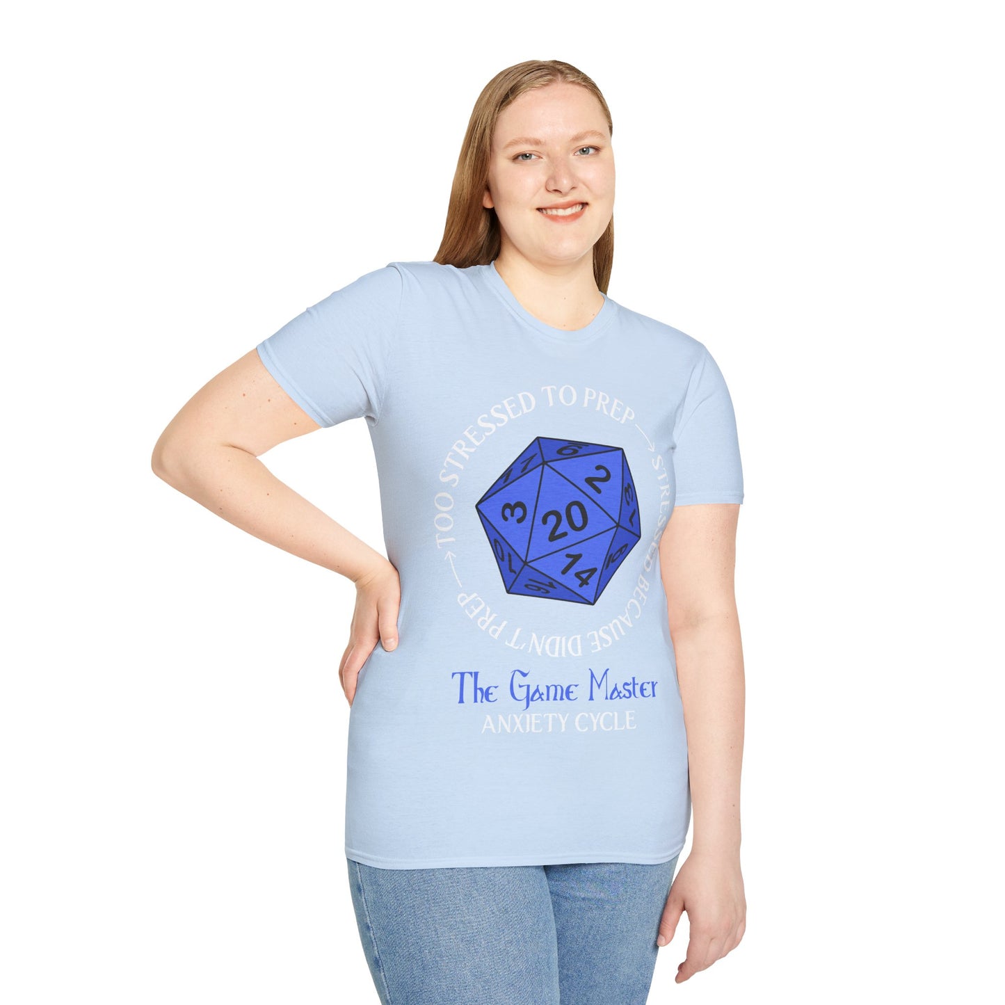 The GM Anxiety Cycle - Softstyle T-Shirt for Men and Women