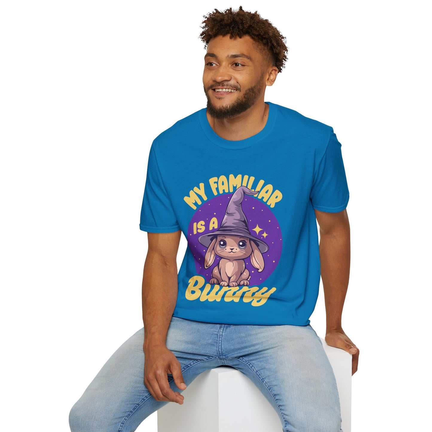 My Familiar is a Bunny - Softstyle T-Shirt for Men and Women