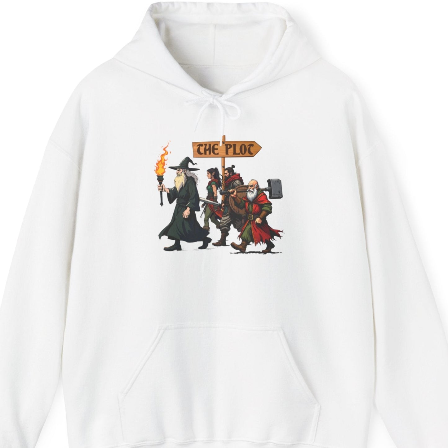 Missing the Plot - Heavy Blend™ Hooded Sweatshirt for Men and Women