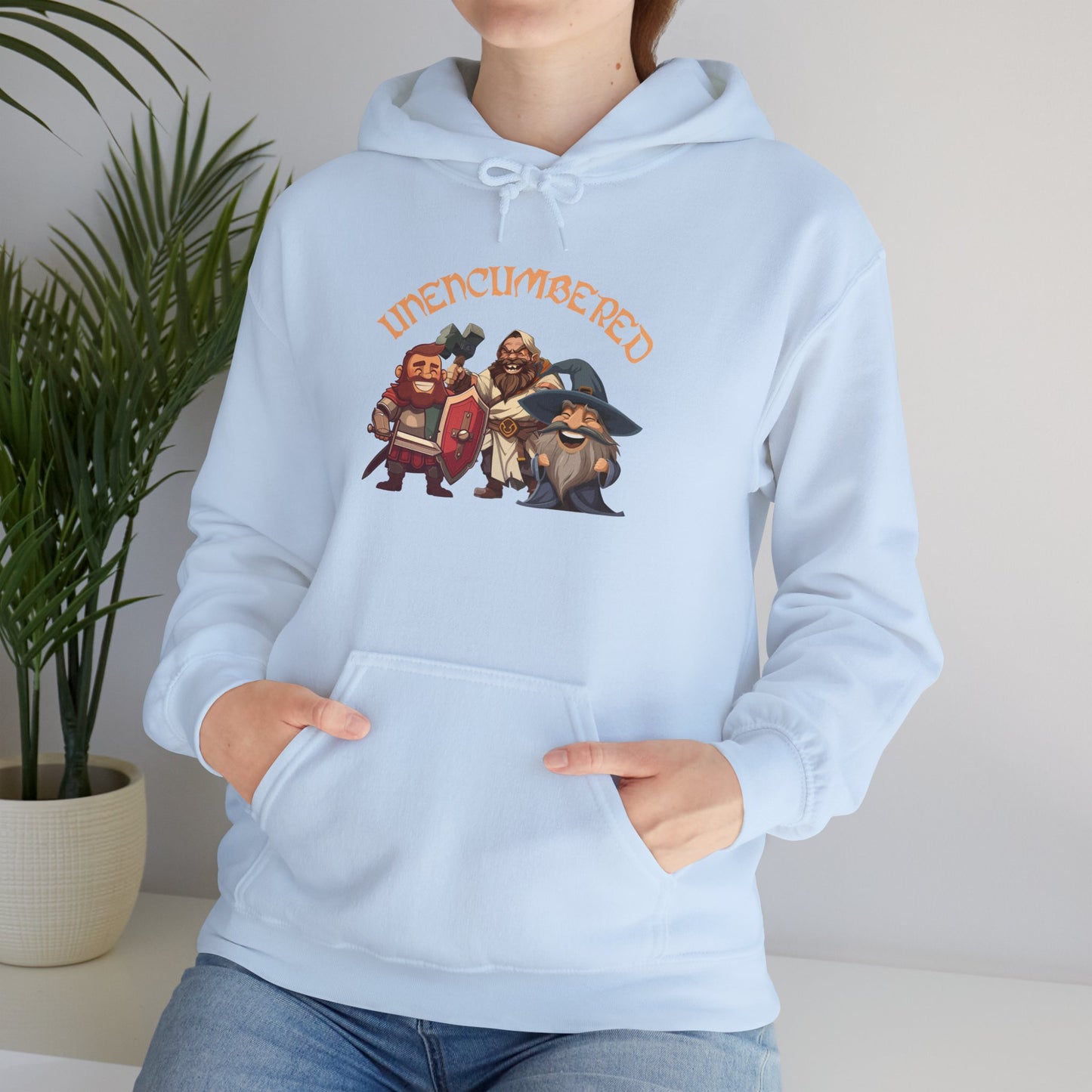 Unencumbered - Heavy Blend™ Hoodie for Men and Women