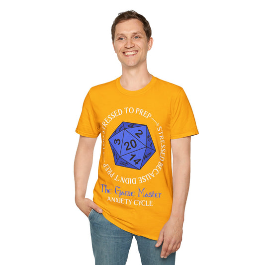The GM Anxiety Cycle - Softstyle T-Shirt for Men and Women Printify