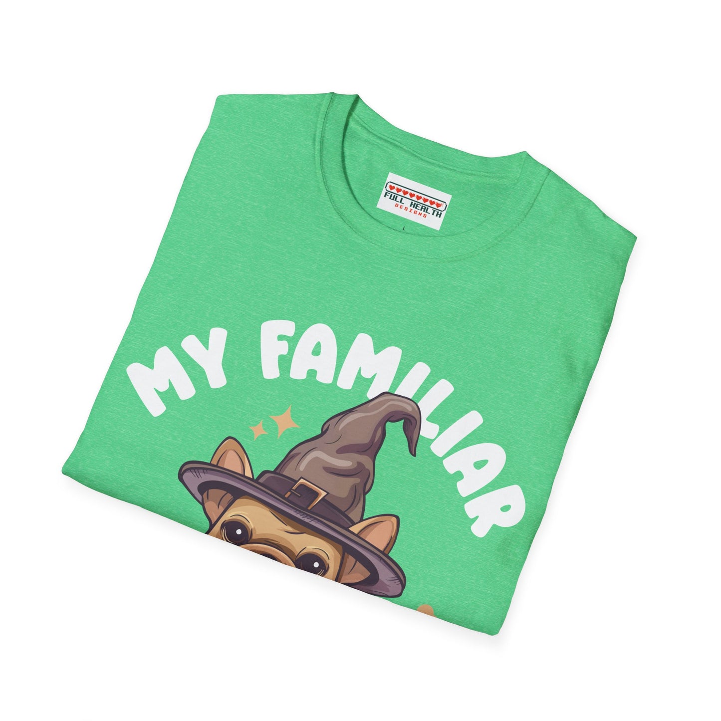 My Familiar is a Dog - Unisex Softstyle T-Shirt