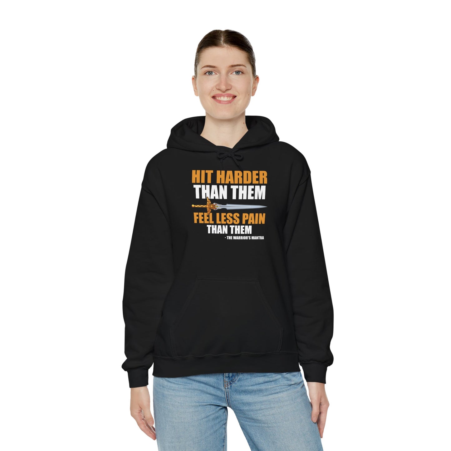 Warrior's Mantra - Heavy Blend™ Hoodie for Men and Women